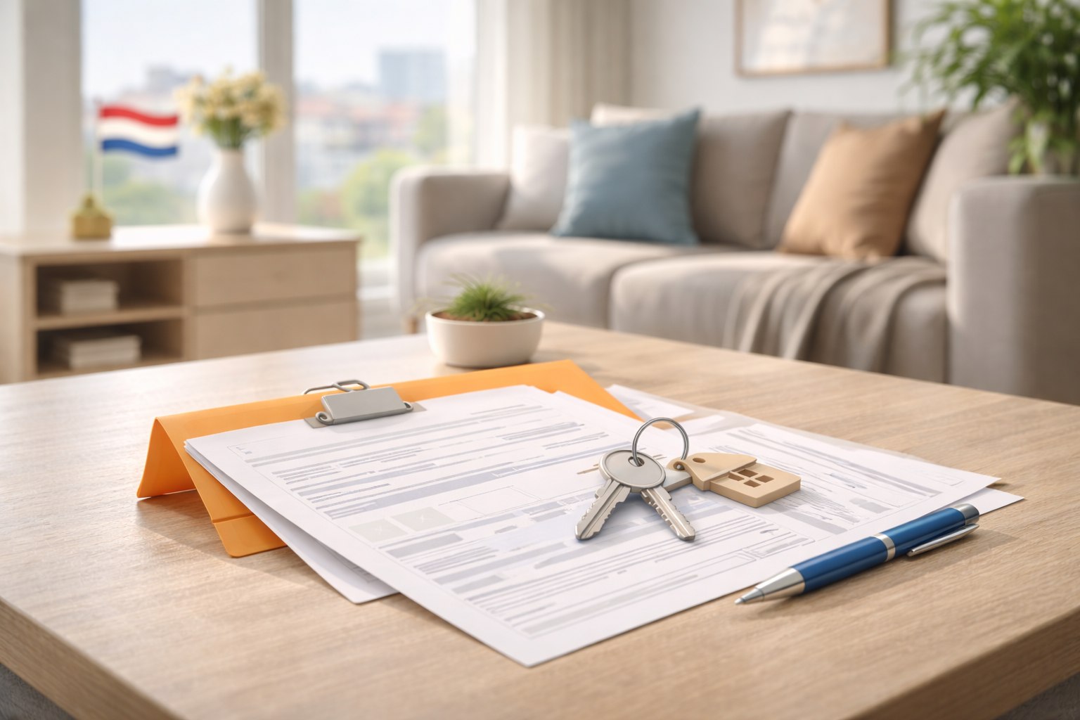 عقد إيجار سكن في هولندا والتسجيل في البلدية